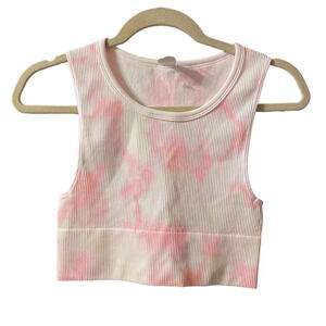 ZYIA ACTIVE TIE DYE CROP TANK